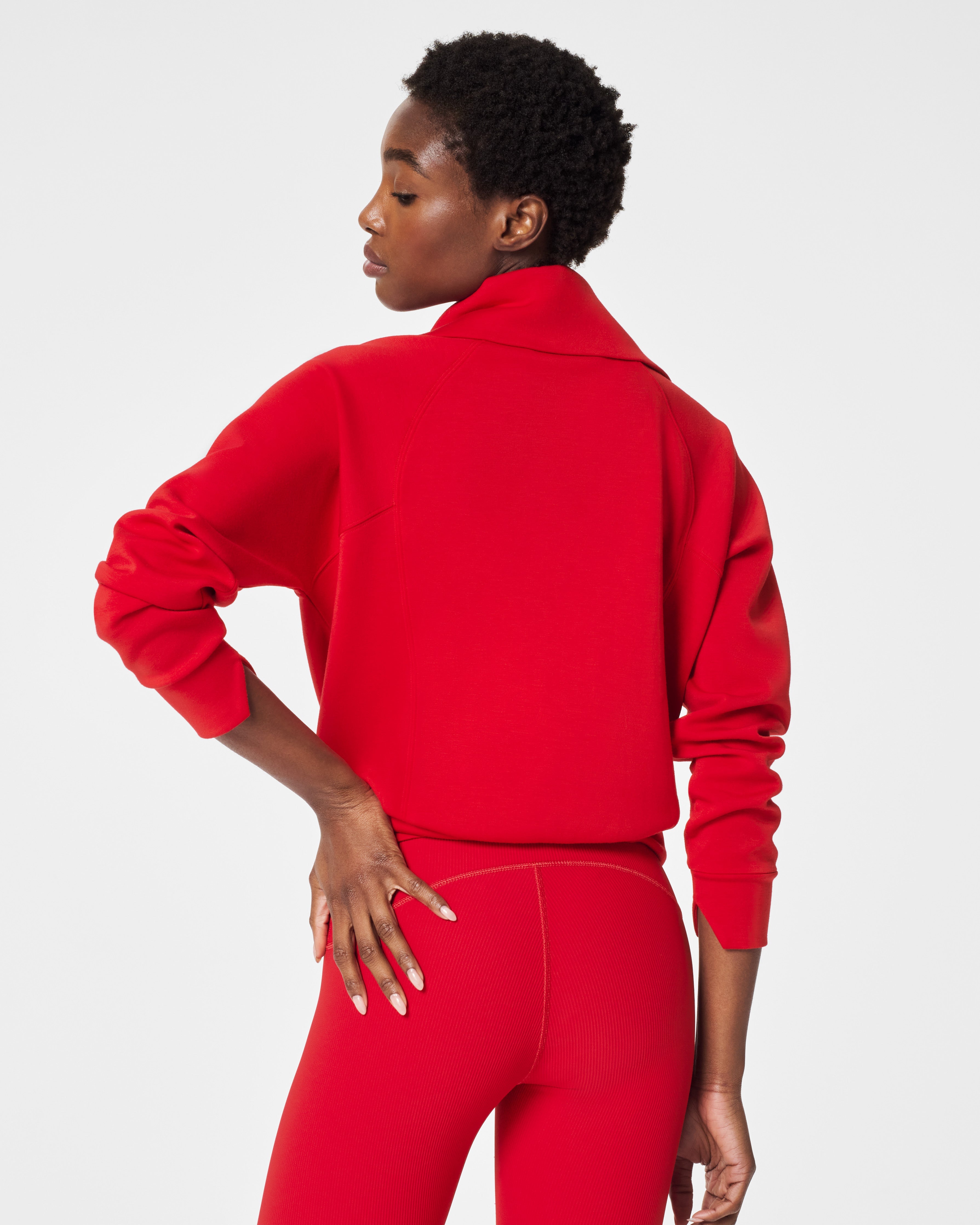 SPANX AirEssentials® Half Zip | Spanx Red