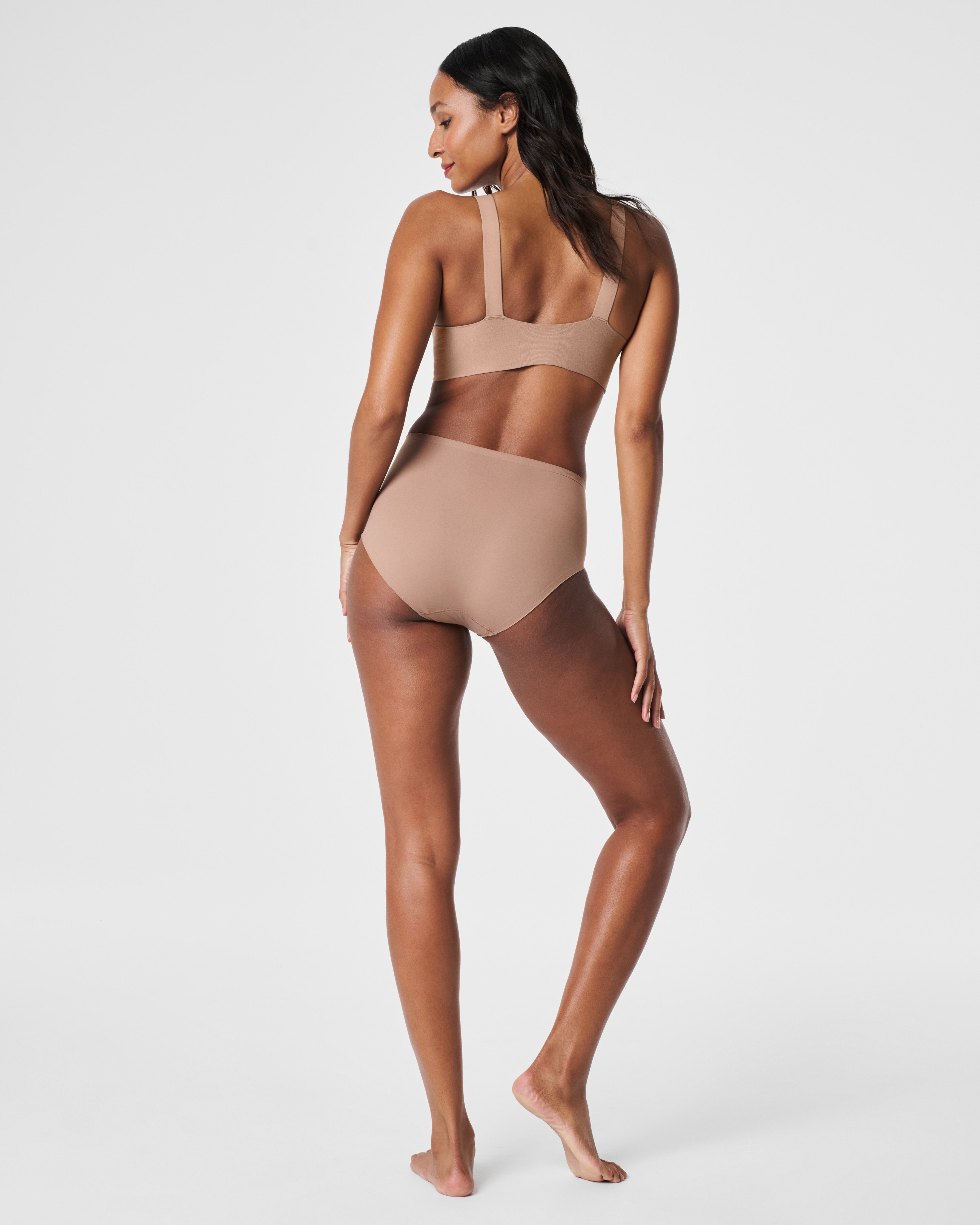 SPANXsmooth™ Fit-To-You Brief 3-Pack Box | Cafe Au Lait