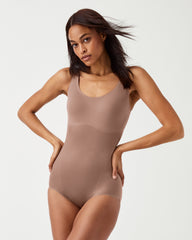 SPANXshape™ Invisible Tank Brief Bodysuit | Cafe Au Lait